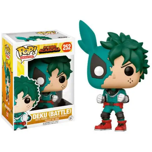 Funko My Hero Academia POP! Animation Deku (Battle) Exclusive Vinyl Figure #252 [Damaged Package]