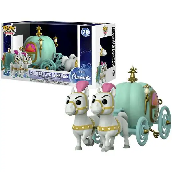 Funko Disney POP! Rides Cinderella's Carriage Vinyl Figure #78