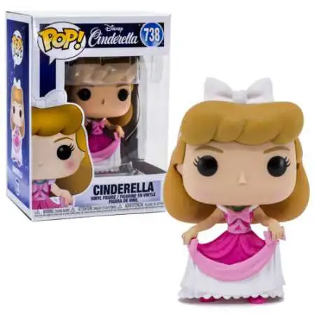 Funko POP! Disney Cinderella Vinyl Figure #738 [Pink Dress, Damaged Package]
