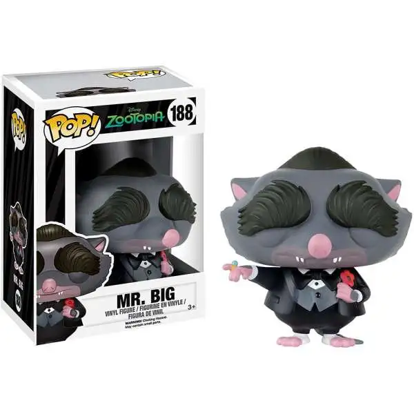 Funko Disney Zootopia POP Disney Mr.Big Vinyl Figure 188