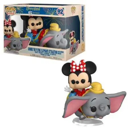 Funko Disneyland 65th Anniversary POP! Rides Dumbo the Flying Elephant Attraction with Minnie Mouse Vinyl Figure #92