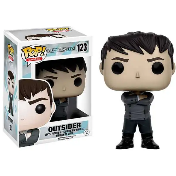 Funko Dishonored 2 POP Games Outsider Vinyl Figure 123 Damaged