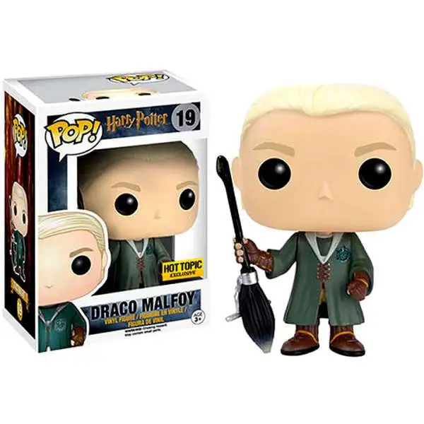 Funko Harry Potter POP! Draco Malfoy Exclusive Vinyl Figure #19 [Broomstick]