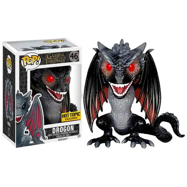 Funko Game of Thrones POP! Drogon Exclusive 6-Inch Vinyl Figure #46 [Super-Sized, Damaged Package]