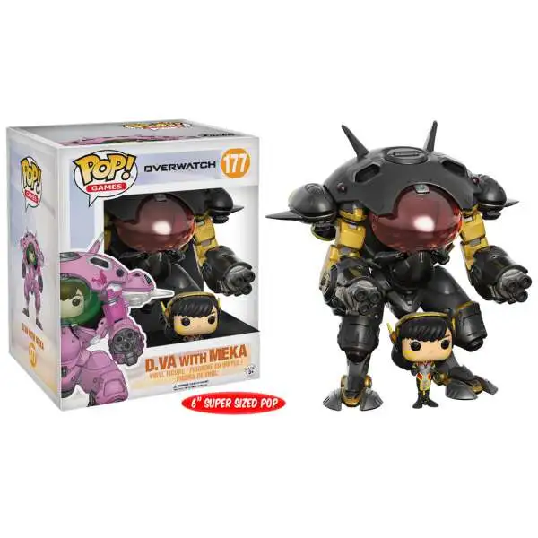 ゲームキャラクター FUNKO POP : Overwatch D.Va with Meka popdvamekacarb.webp
