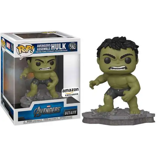 Funko Avengers POP! Marvel Hulk Exclusive Deluxe Vinyl Figure #585 [Avengers Assemble, #2]