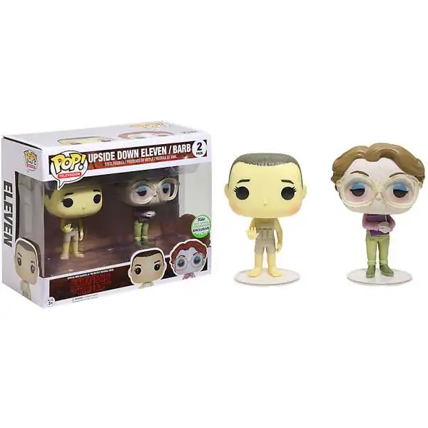 Funko Stranger Things POP! Television Upside Down Eleven & Barb Exclusive Vinyl Figure 2-Pack