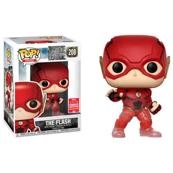 Funko DC Justice League POP! Heroes The Flash Exclusive Vinyl Figure #208 [Running, Damaged Package]