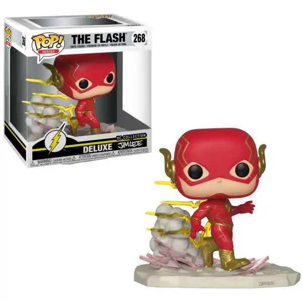 Funko DC Collection by Jim Lee POP! Heroes The Flash Exclusive Deluxe Vinyl Figure #268