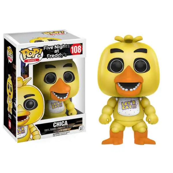 Funko Five Nights at Freddy's POP! Games Chica Vinyl Figure #108 [Damaged Package]