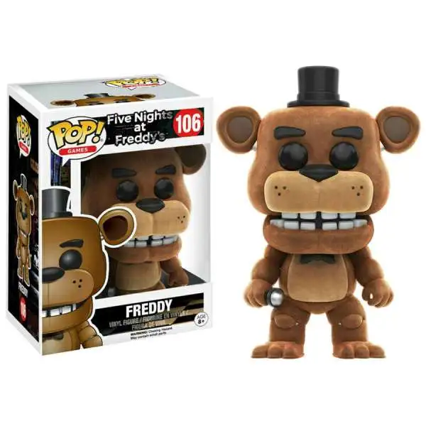 Funko Five Nights at Freddy's POP! Games Freddy Exclusive Vinyl Figure #106 [Flocked]