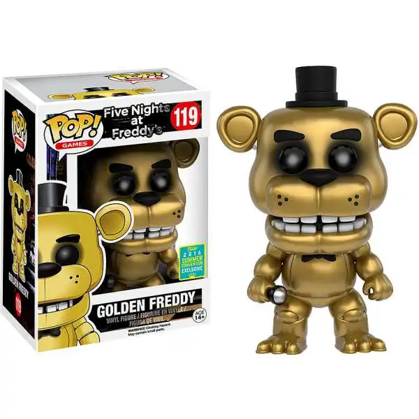 Funko Five Nights at Freddy's POP! Games GOLDEN Freddy Exclusive Vinyl Figure #119