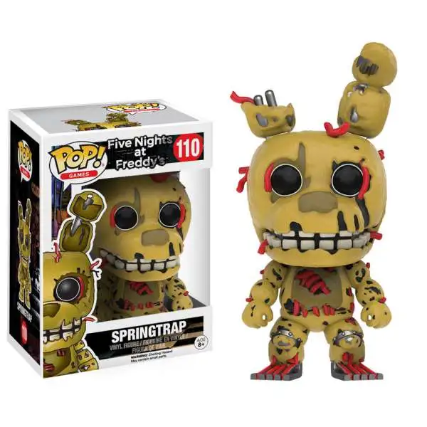 Funko Five Nights at Freddy's POP! Games Springtrap Vinyl Figure #110