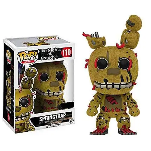 Funko Five Nights at Freddy's POP! Games Springtrap Vinyl Figure #110 [Flocked]