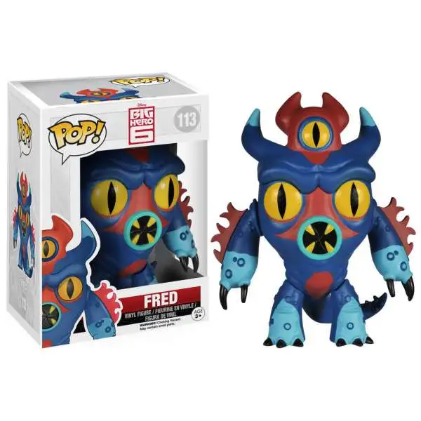 Funko Big Hero 6 POP! Disney Fred Vinyl Figure #113