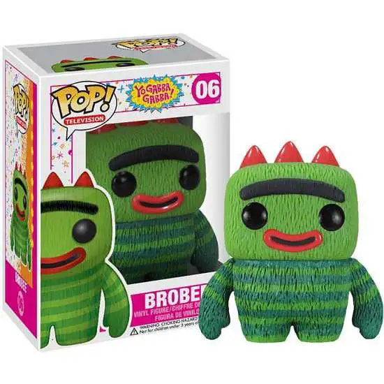 YO GABBA GABBA Mega Bloks Brobee Collectible Set with Brobee