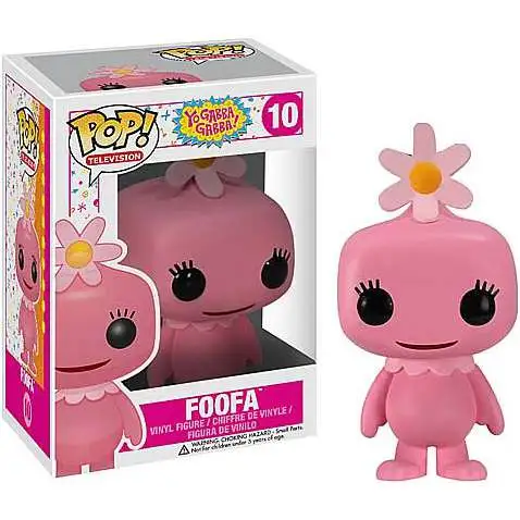 Funko Yo Gabba Gabba POP! Television Foofa Vinyl Figure #10