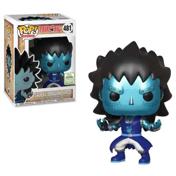 Funko Fairy Tail POP! Animation Gajeel Exclusive Vinyl Figure #481 [Dragon Force, Damaged Package]