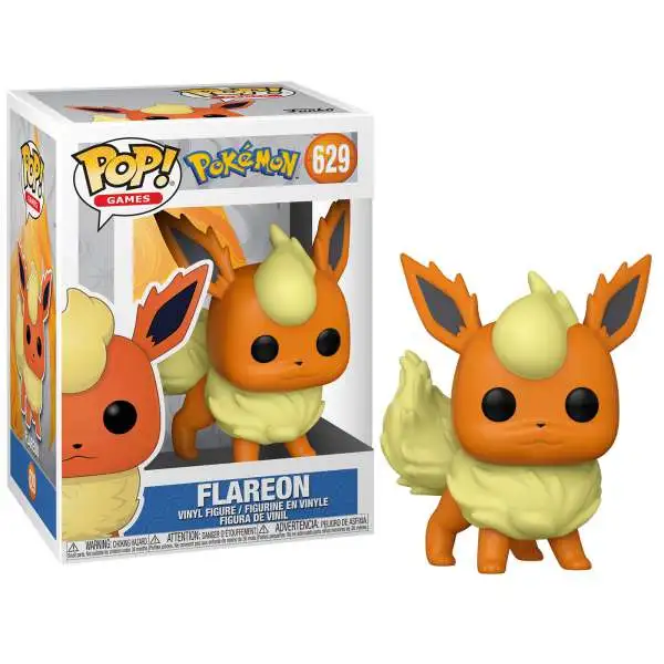 Funko Pokemon POP! Games Flareon Vinyl Figure #629