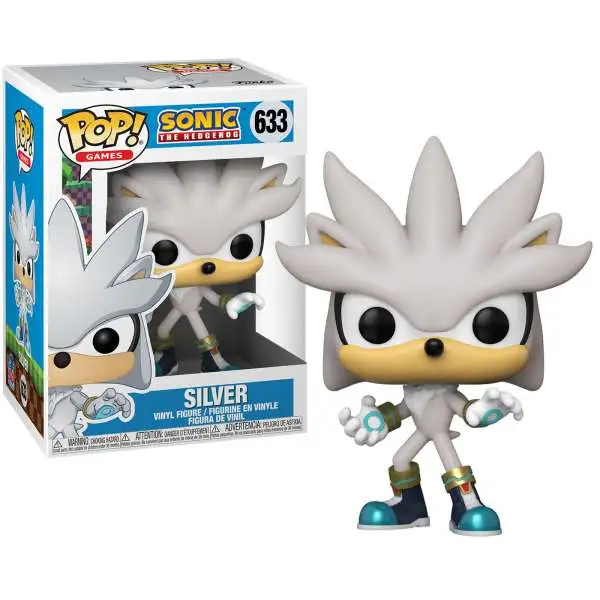 Funko Sonic 30th Anniversary POP! Games Silver Vinyl Figure #633 [Damaged Package]