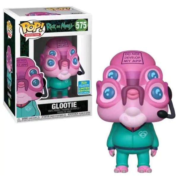Funko Rick & Morty POP! Animation Glootie Exclusive Vinyl Figure #575