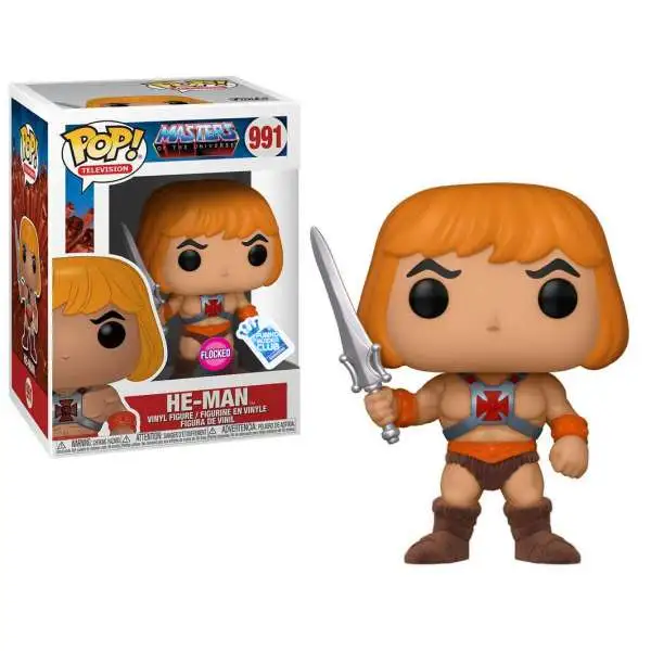 Funko Masters of the Universe POP! Television He-Man Exclusive Vinyl Figure #991 [Flocked]