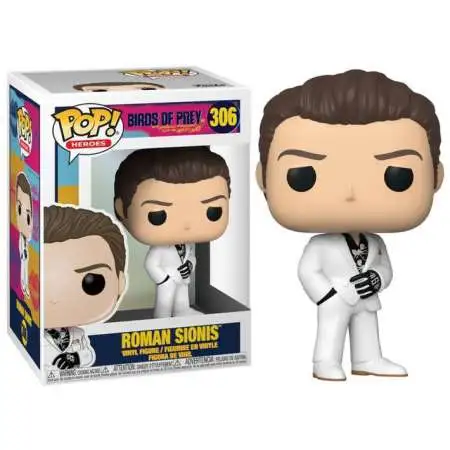 Funko DC Birds of Prey POP! Heroes Roman Sionis Vinyl Figure #306 [White Suit, Regular Version, Damaged Package]