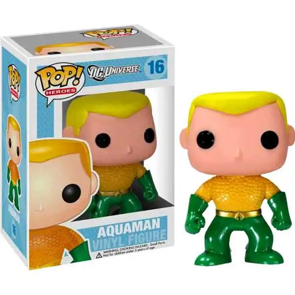 Funko DC Universe POP! Heroes Aquaman Vinyl Figure #16