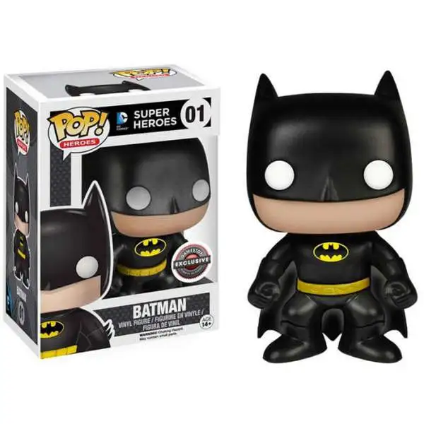 Funko DC Universe POP! Heroes Batman Exclusive Vinyl Figure #01 [Black Suit]