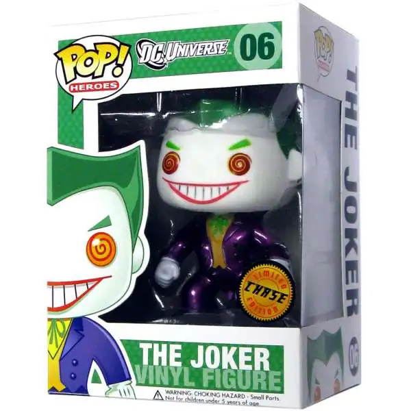 Funko DC Universe POP! Heroes The Joker Vinyl Figure #06 [Metallic Chase Version]