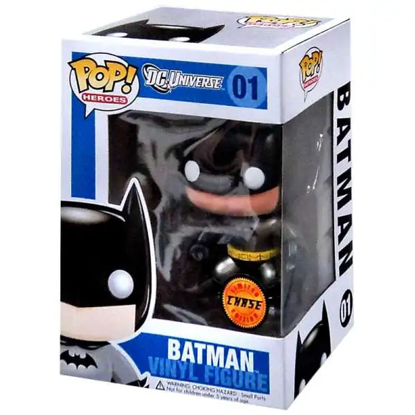 Funko DC Universe POP! Heroes Batman Vinyl Figure #01 [Metallic Chase Version]