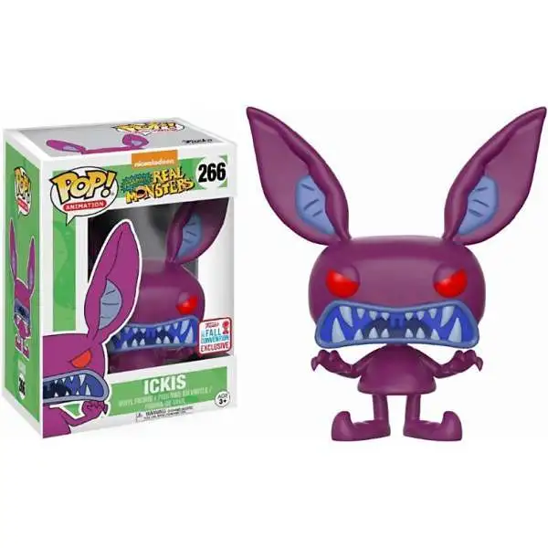 Funko Nickelodeon Aaahh!!! Real Monsters POP! Animation Ickis Exclusive Vinyl Figure #266 [Scary]