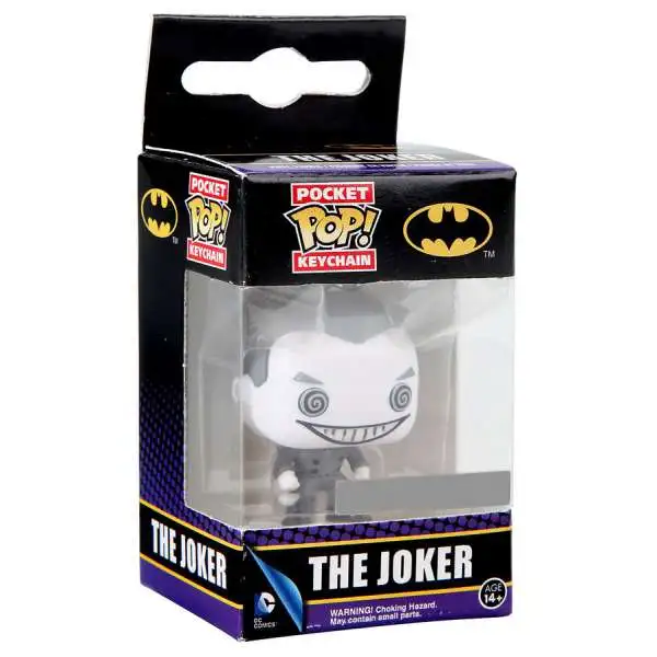 Funko DC Universe Pocket POP! The Joker Exclusive Keychain [Black & White]
