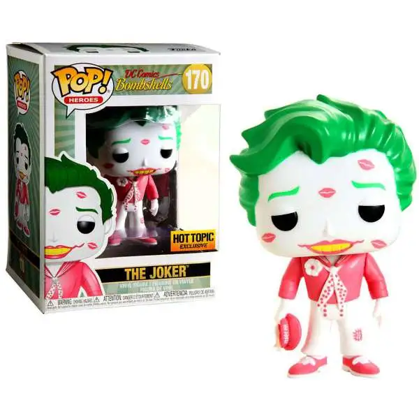 Funko DC Bombshells POP! Heroes The Joker with Kisses Exclusive Vinyl Figure #170 [Pink & White]