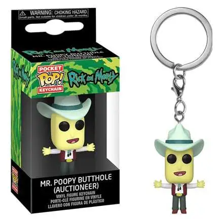 Funko Rick & Morty Pocket POP! Mr. Poopy Butthole Keychain