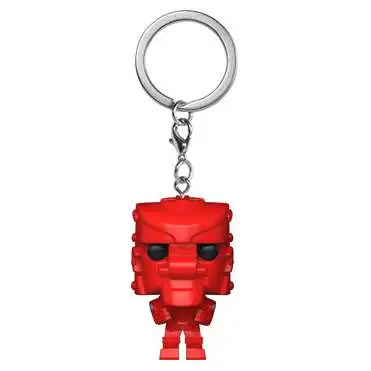 Funko Mattel RockEm SockEm Pocket POP! Red Rocker Keychain