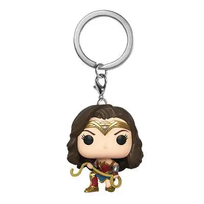 Funko DC WW84 Wonder Woman Movie Pocket POP! Wonder Woman with Lasso Keychain