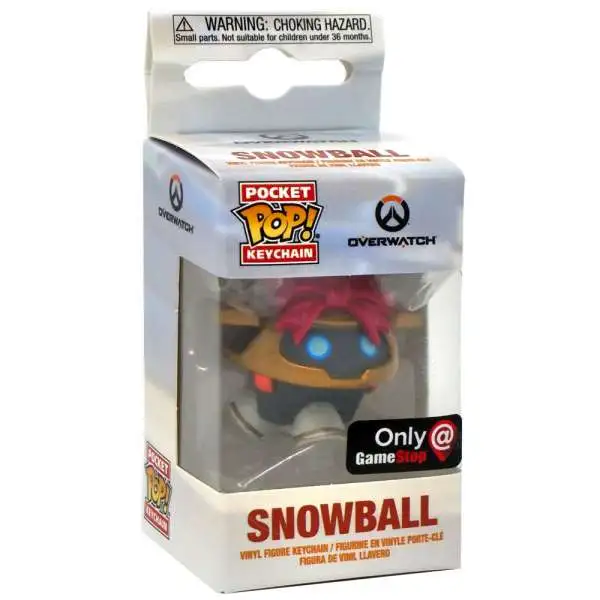 Funko Blizzard Overwatch Pocket POP! Snowball Exclusive Keychain [Winter Wonderland]