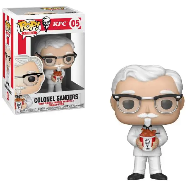 Funko KFC POP! Icons Colonel Sanders Vinyl Figure #05 [Damaged Package]