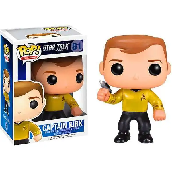 Funko Star Trek The Original Series POP! Television Captain Kirk Vinyl Figure #81 [Damaged Package]