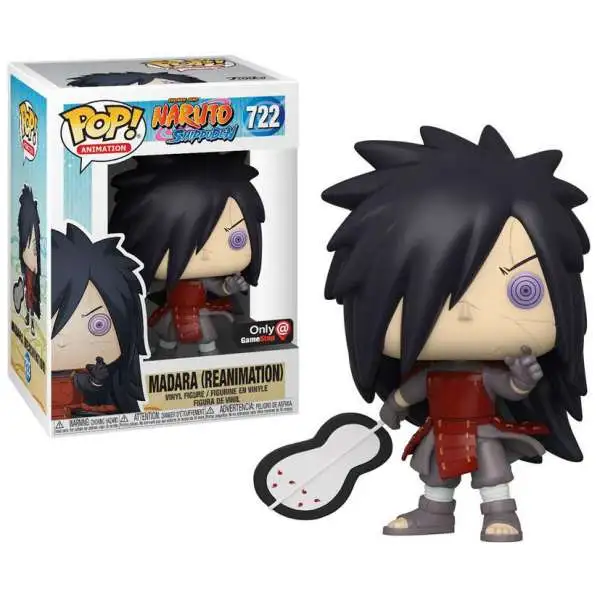 Funko Naruto POP! Animation Madara Exclusive Vinyl Figure #722 [Reanimation, Damaged Package]