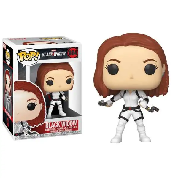 Funko POP! Marvel Black Widow Vinyl Bobble Head #604 [White Suit, Damaged Package]