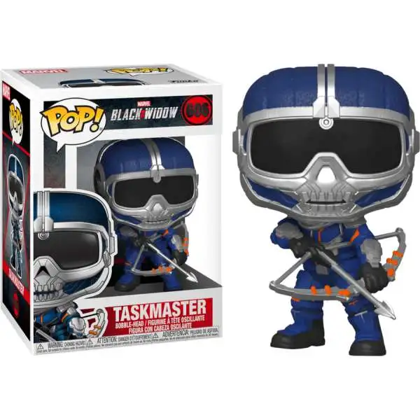 Funko Black Widow POP! Marvel Taskmaster Vinyl Bobble Head #606 [Bow, Damaged Package]