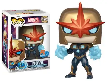 Funko POP! Marvel Nova Prime Exclusive Vinyl Bobble Head #494 [Damaged Package]