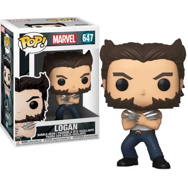 Funko X-Men 20th POP! Marvel Wolverine Vinyl Figure #647 [in Tanktop]