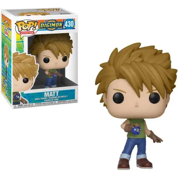 Funko Digimon POP! Animation Matt Vinyl Figure #430 [Damaged Package]