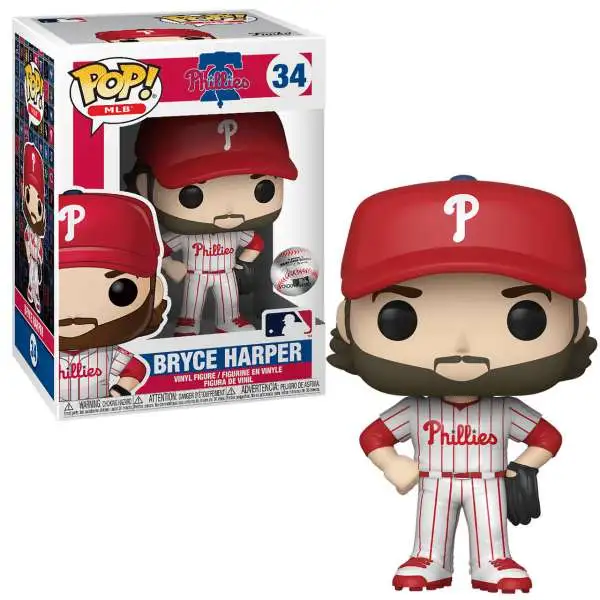 Funko Philadelphia Phillies POP! MLB Bryce Harper Vinyl Figure #34 [Damaged Package]