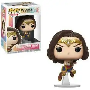 Funko DC WW84 Wonder Woman Movie POP! Heroes Wonder Woman Flying Vinyl Figure #322 [Metallic]
