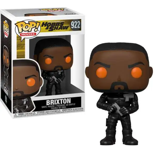 Funko Hobbs & Shaw POP! Movies Brixton with Orange Eyes Vinyl Figure #922
