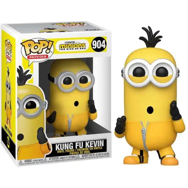 Funko Despicable Me Minions: The Rise of Gru POP! Movies Kung Fu Kevin Vinyl Figure #904
